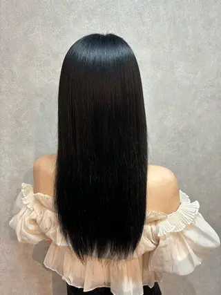 ロング カラー 💜髪質改善/ 艶カラー/ミナ🩷のヘアスタイル