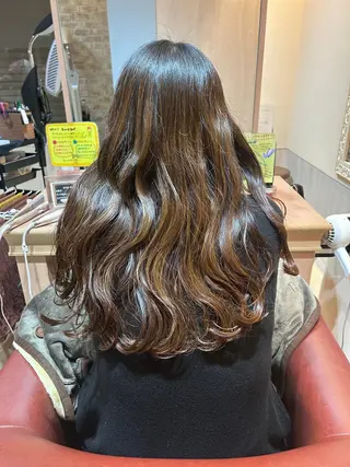 ロング 平野 佑有のヘアスタイル