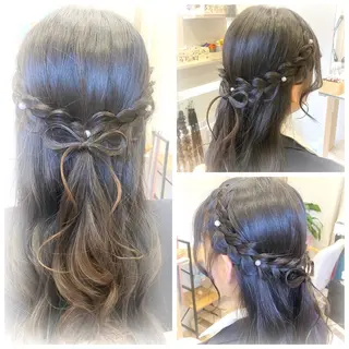 セミロング Hair Styling えむ所属・冨田 美和のヘアスタイル