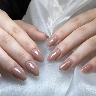 ネイル フィルイン・深爪矯正 長さ出し🎀のネイルデザイン