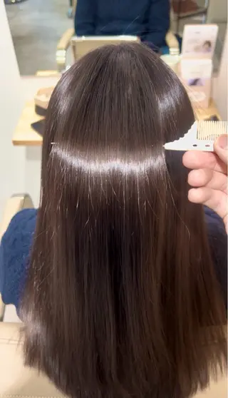 ロング 🫧髪質改善 縮毛矯正特化🫧中西のヘアスタイル