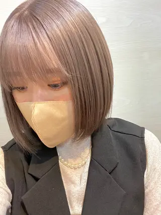 カラー 田邊 琳のヘアスタイル