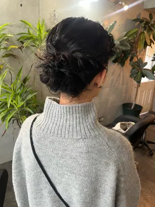ショート ヘアアレンジ 大林 エリコのヘアスタイル