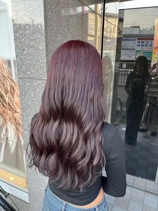 ロング カラー 【こっくりカラー】 🤎Umi🤎のヘアスタイル