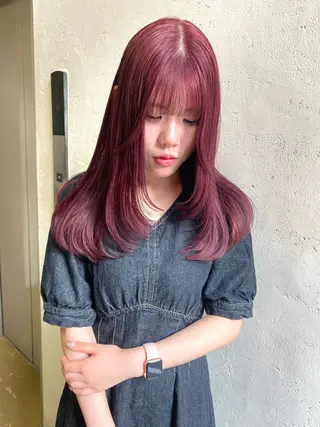 ロング カラー ハイトーンカラー 🩷NANAのヘアスタイル