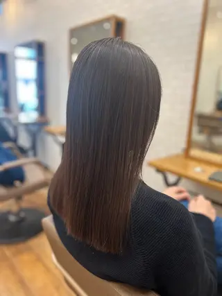 ロング 園田 彩音のヘアスタイル