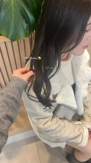 ロング カラー Agnos 青山/ saya🌼のヘアスタイル