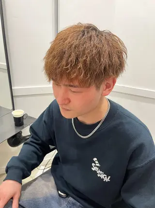 パーマ メンズ 【ただの天才 🎨】のヘアスタイル