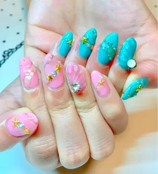 ネイル nailist cocoのネイルデザイン