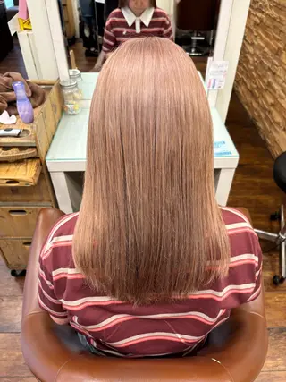 ロング カラー 井上 悠人のヘアスタイル