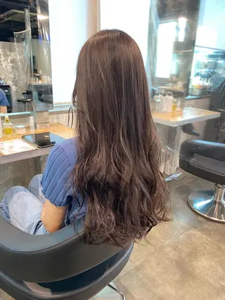 ロング カラー エフェクトブリーチ 🌟前澤啓太朗のヘアスタイル