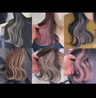 ミディアム ブリーチ&エクステ 🥀ケアカラー特化のヘアスタイル