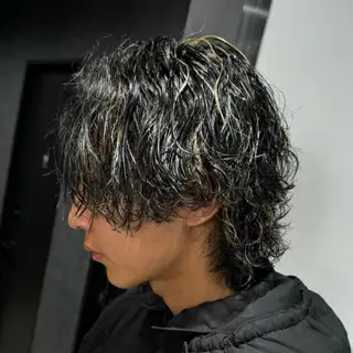 パーマ メンズ 🔥フェザーパーマ 特化🔥勇斗のヘアスタイル