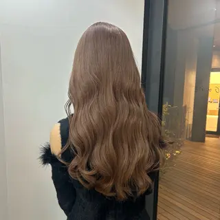 カラー 🍓垢抜けハイトーン 🍓HINAのヘアスタイル