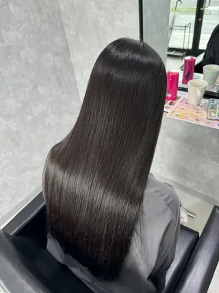 ロング 中川/縮毛矯正/ 高羽　克明のヘアスタイル