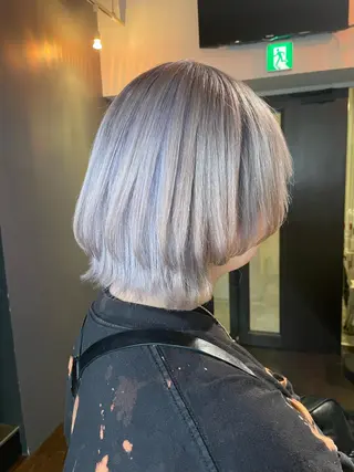 ショート カラー 安田和洋 ブリーチカラー特化のヘアスタイル