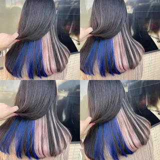 カラー 坂野 結子のヘアスタイル
