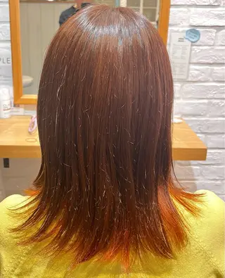 カラー 武田 綺音のヘアスタイル