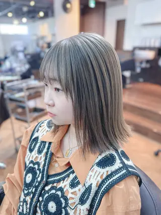 ショート ショート/ボブ ハイトーン❤️原航平のヘアスタイル