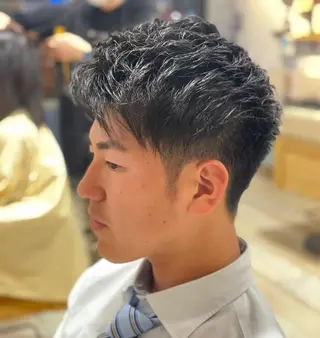 メンズ すげさやか ✨メンズカットパーマのヘアスタイル