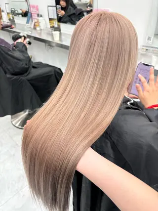 カラー Wカラー/暖色/べ ージュりく©︎🐝のヘアスタイル