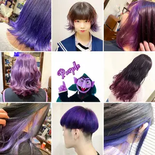 ロング カラー メンズ ✨️眉毛、派手髪、 ハイトーンShinの眉毛・アイブロウイメージ
