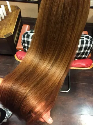 ロング 古川 喜延のヘアスタイル