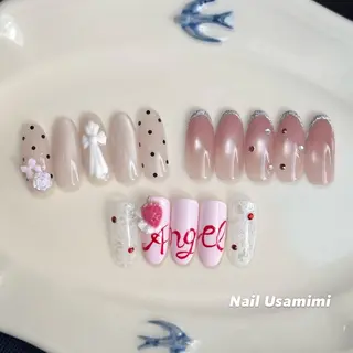 ネイル 本町NailUsaM imi MOMOKAのネイルデザイン