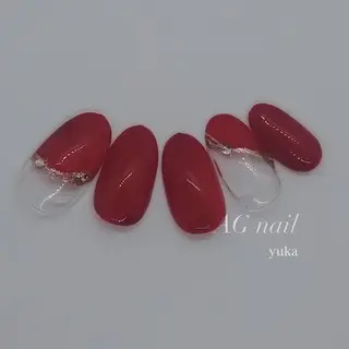 ネイル AGnail 富永  /オフ無料フィルインのネイルデザイン