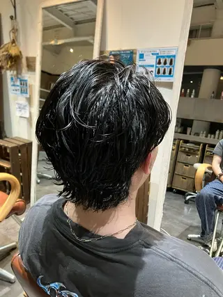 パーマ 柴田 胡桃のヘアスタイル