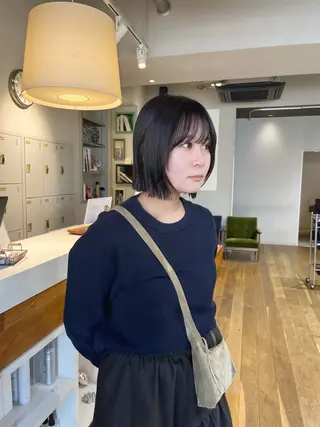 ミディアム かわい りほのヘアスタイル