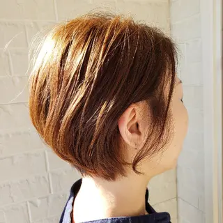 ショート 清水 沙織のヘアスタイル
