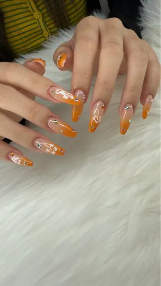 ロング ピンクドールハウス 宜野湾店のネイルデザイン