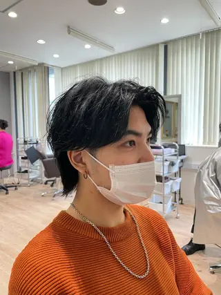 メンズ Ryo 難波 メンズサロンのヘアスタイル