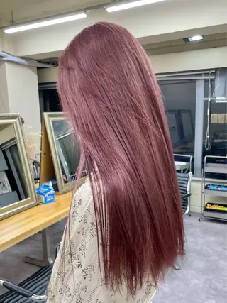カラー レディースパーマ モデル募集RIKOのヘアスタイル