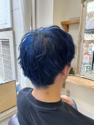 ショート カラー 川鍋 柚果のヘアスタイル