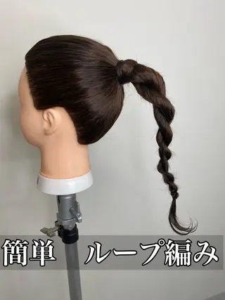 ロング Hiroshi ヒロシのヘアスタイル