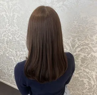 セミロング カラー 大田黒 零生のヘアスタイル