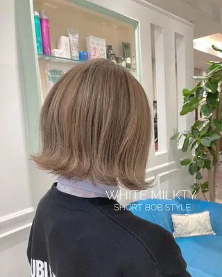 ショート カラー パーマ ヘアアレンジ Zina渋谷エリア マネージャShionのヘアスタイル