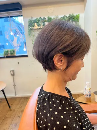 ショート ⚪️髪質改善 縮毛 店長 コウ⚪️のヘアスタイル