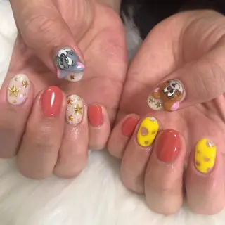 ネイル 西岡 杏のネイルデザイン