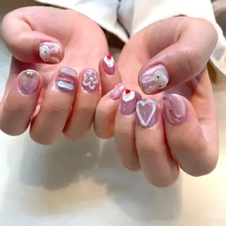 ネイル 新井 ひなののネイルデザイン