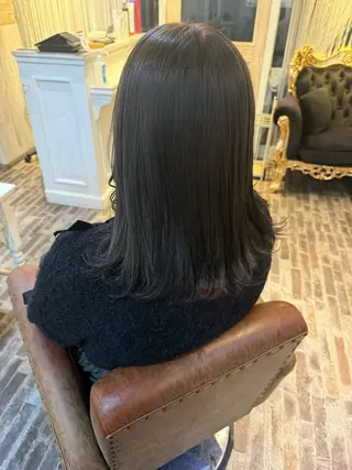 セミロング 佐藤 康太のヘアスタイル