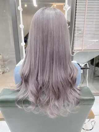 ロング カラー ヘアアレンジ Days 透明感カラーのヘアスタイル
