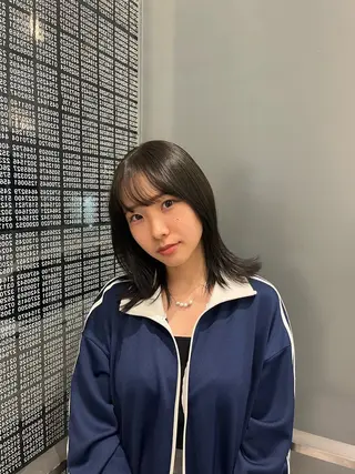ミディアム カラー Sanaダブルカラー ✨️パルコ徒歩1分のヘアスタイル