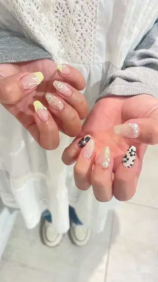 ミディアム 尾張 玖羽のネイルデザイン