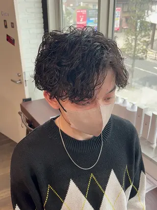 パーマ メンズ Hazu 【パーマ特化美容師】のヘアスタイル