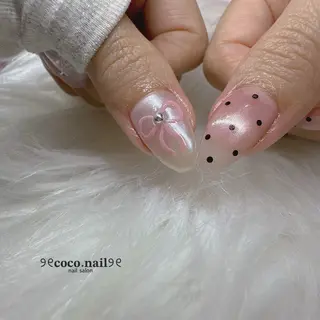 ネイル coco.nail/ y2k/ワンホンのネイルデザイン