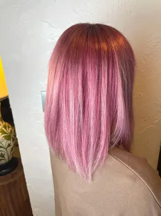 ミディアム 清水 美雪のヘアスタイル