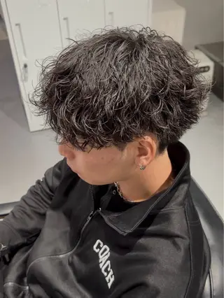 パーマ メンズ 札幌メンズ専門 星雅哉のヘアスタイル